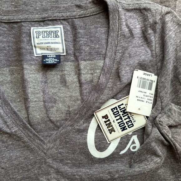 Victoria’s Secret PINK Baltimore Orioles tee. Sz L. NWT - Picture 4 of 4